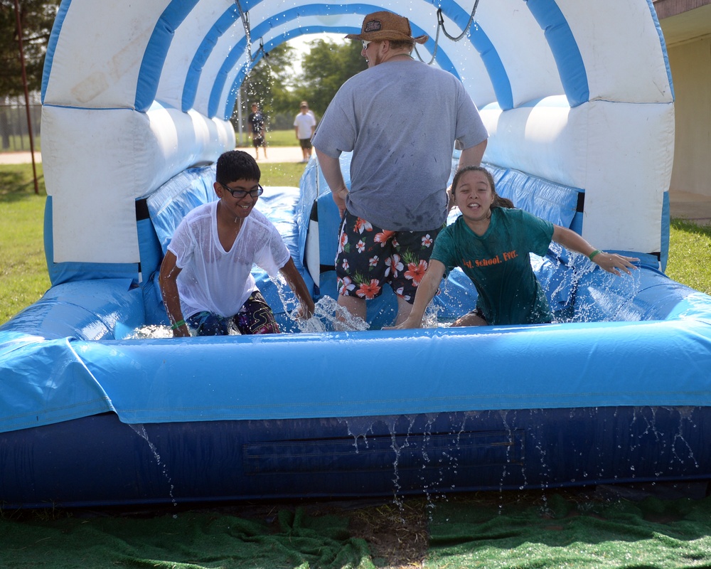 Texas National Guard kids make connections at Young Heroes Camp