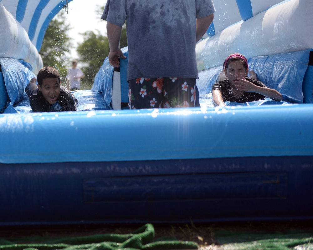 Texas National Guard kids make connections at Young Heroes Camp