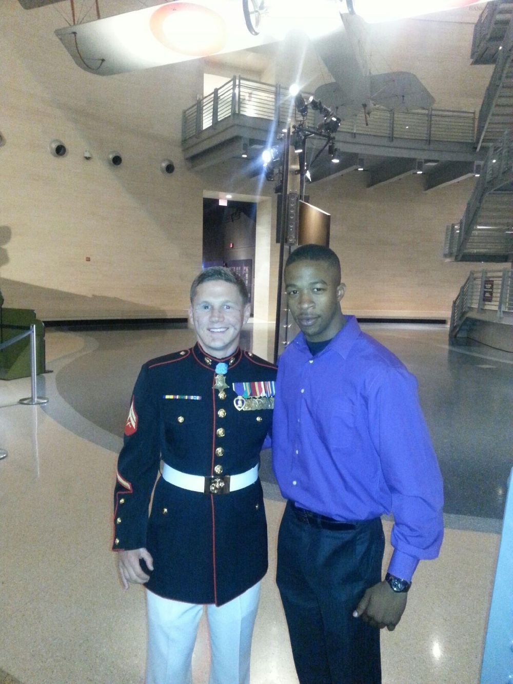 3rd MAW Marine attends former recruit’s Medal of Honor ceremony