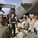 Nevada Air National Guard Navigator Briefs 82nd Airborne Paratroopers