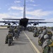 82nd Airborne paratroopers prepare to load on Nevada ANG C-130