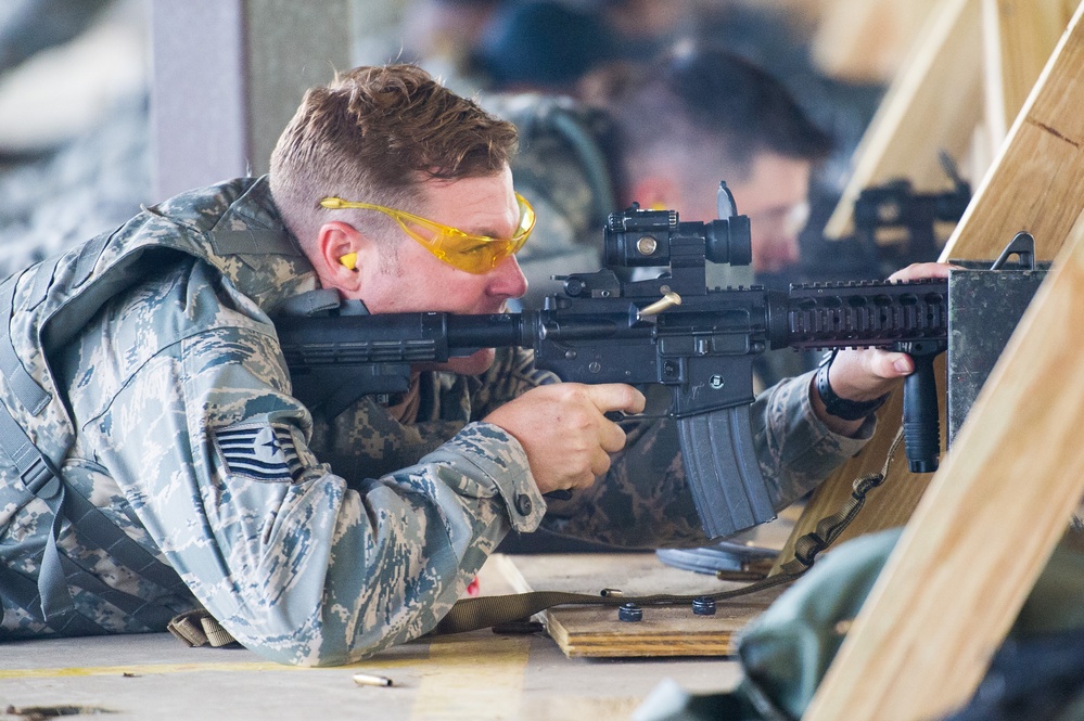 116th Security Forces Squadron trains at Catoosa Training Site