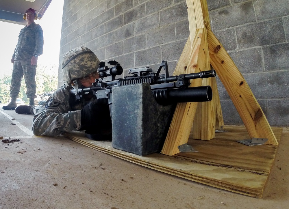 116th Security Forces Squadron trains at Catoosa Training Site