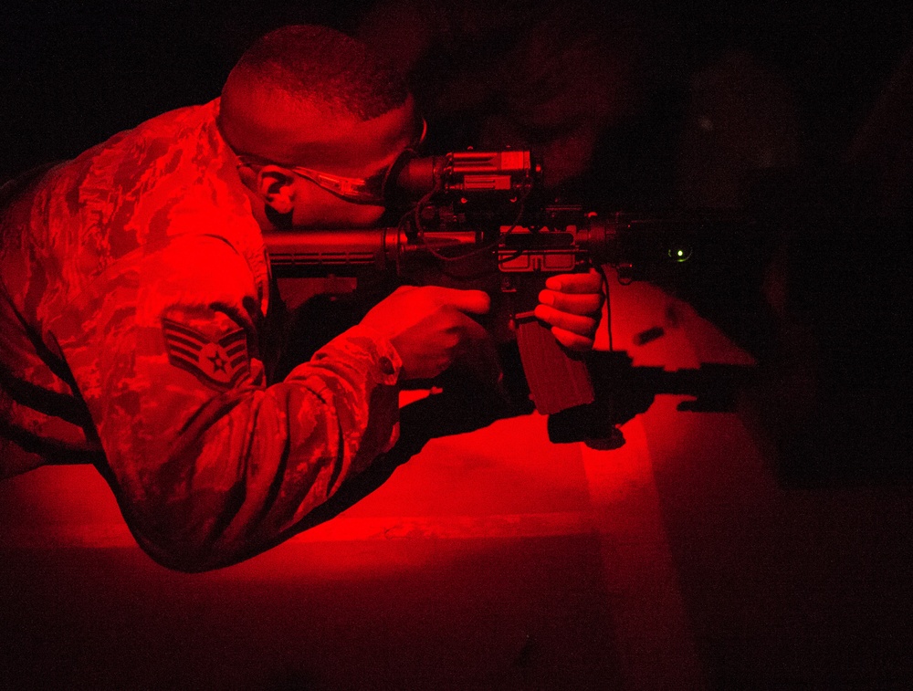 116th Security Forces Squadron trains at Catoosa Training Site