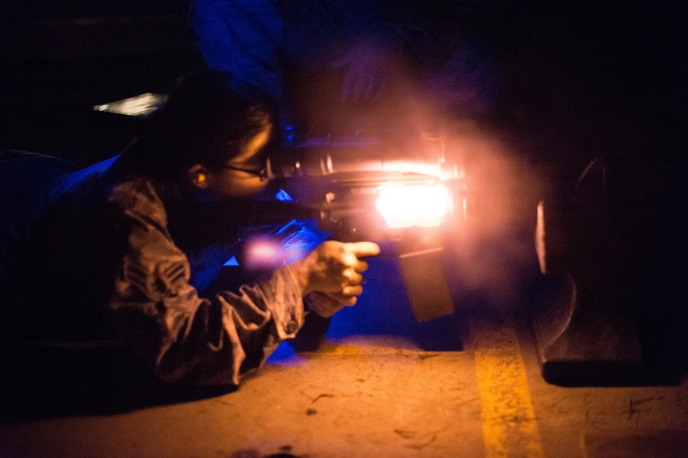 116th Security Forces Squadron trains at Catoosa Training Site