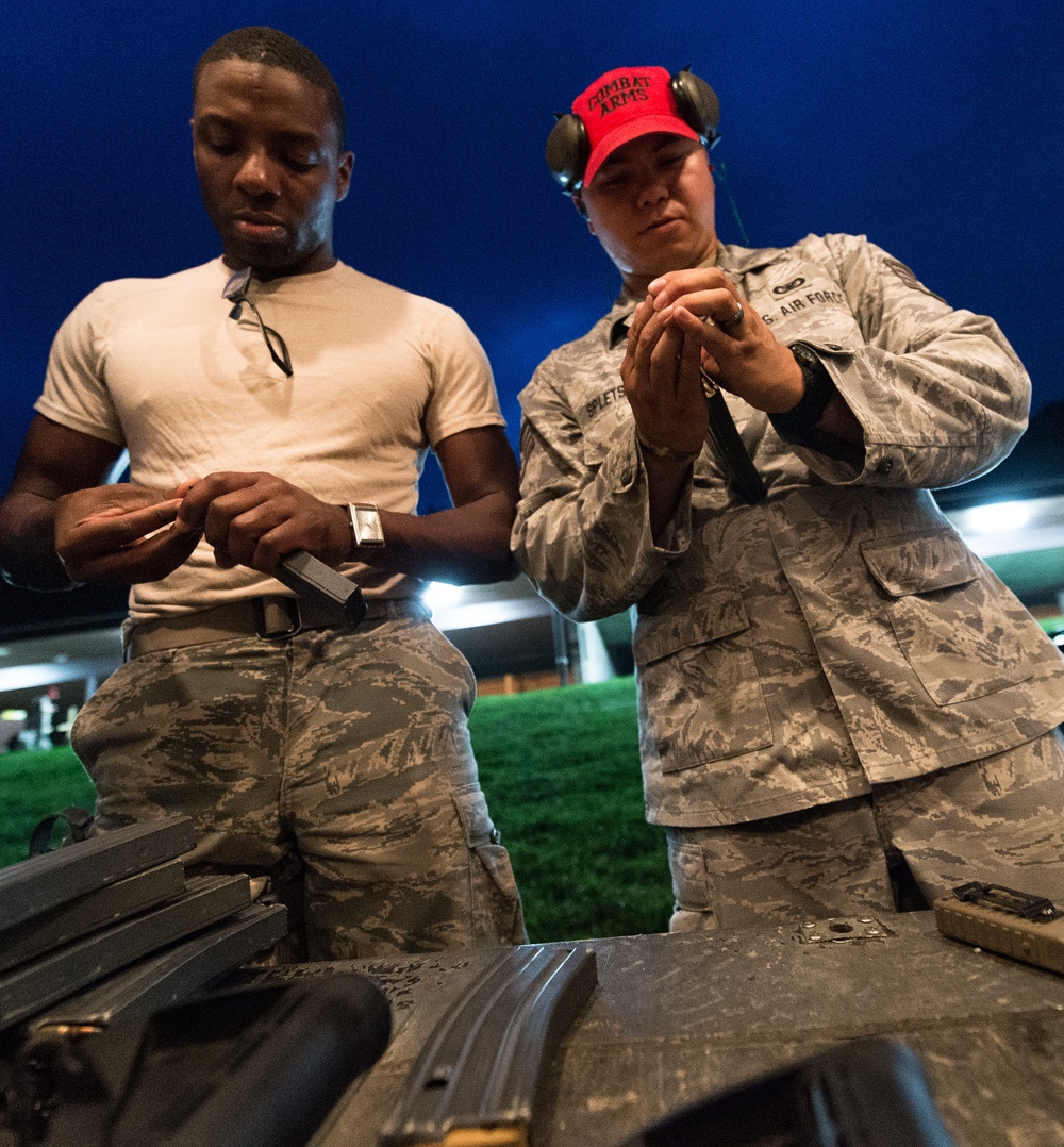 116th Security Forces Squadron trains at Catoosa Training Site