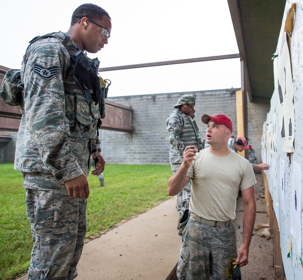 116th Security Forces Squadron trains at Catoosa Training Site