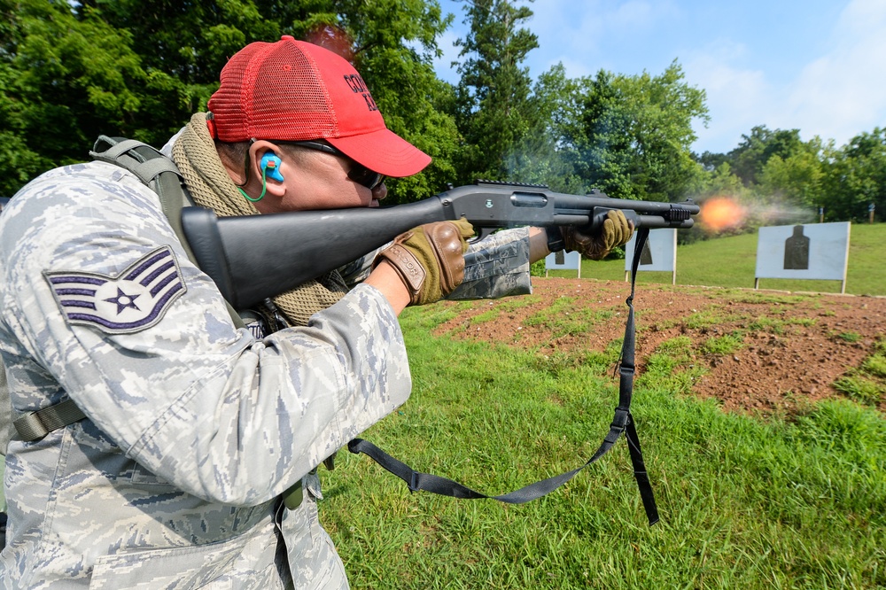 116th Security Forces Squadron trains at Catoosa Training Site