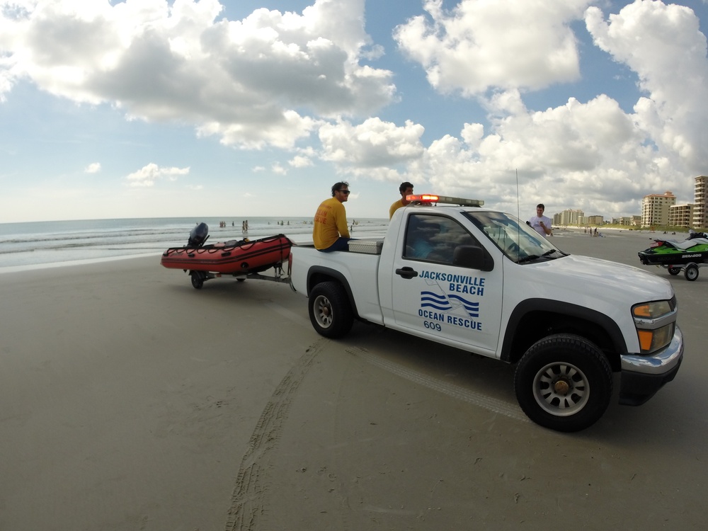 Jacksonville Beach rescue exercise