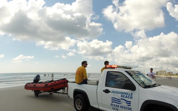 Jacksonville Beach rescue exercise