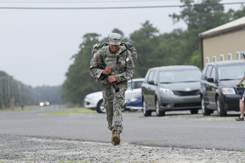 2014 Army Reserve Best Warrior Competition - 8-mile ruck march