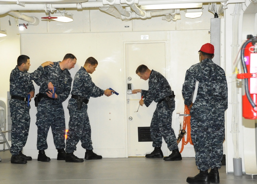 Security reaction force drills