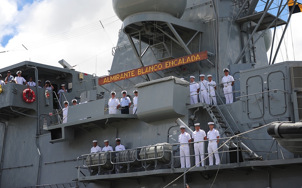 RIMPAC ship arrivals