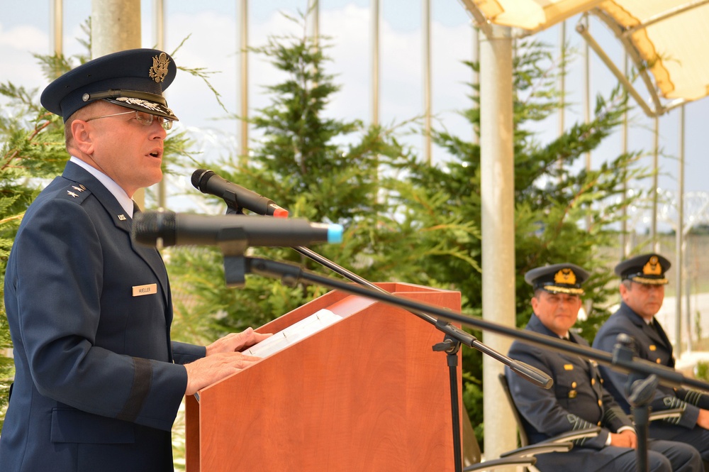 Forward Operating Base Aktion under new command