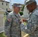 Award ceremony for Sgt. Maj. Wesely C. Long