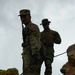 Mongolian Armed Forces members learn hasty rappelling techniques from US Marine instructors