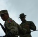 Mongolian Armed Forces members learn hasty rappelling techniques from US Marine instructors