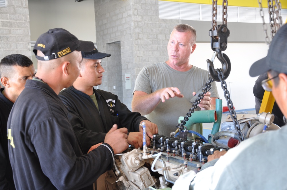 South Carolina National Guard partners maintenance techniques with Colombia