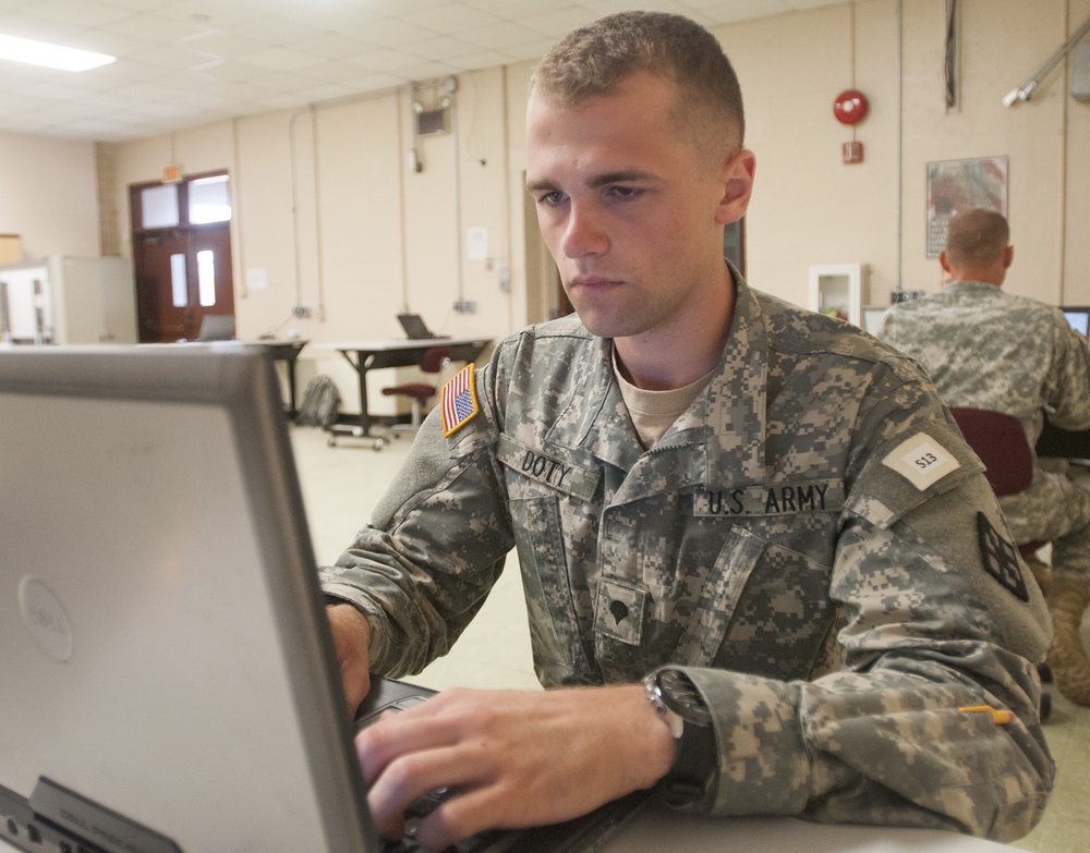 2014 US Army Reserve Best Warrior Competition – Essay and Exam
