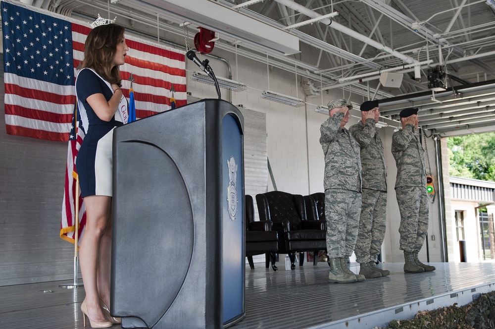 4th SFS Change of Command
