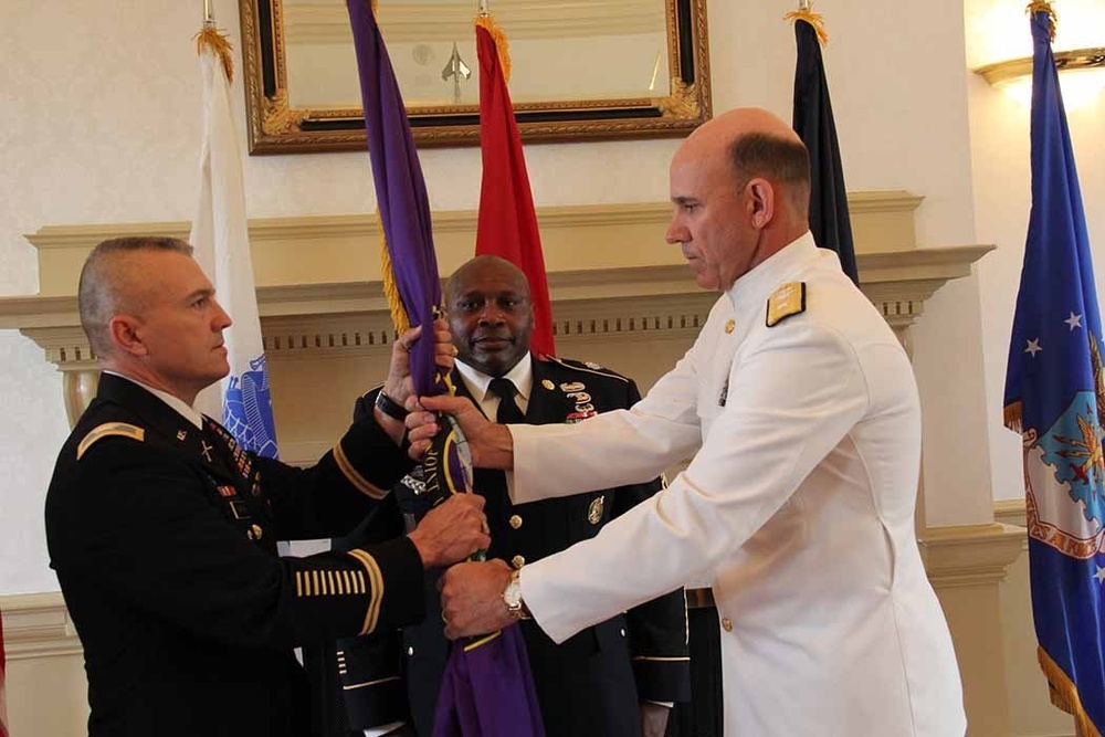 The Joint Planning Support Element holds change of command