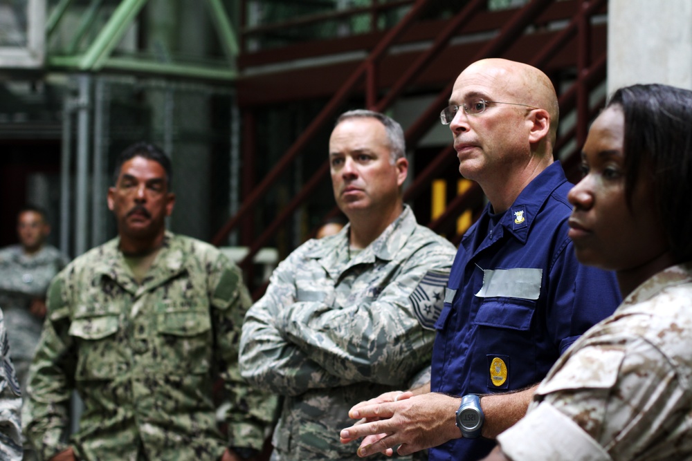 Keystone: Senior enlisted leaders visit Naval Station Guantanamo Bay