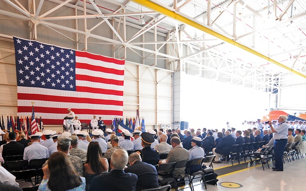 Coast Guard Air Station Savannah holds change of command ceremony