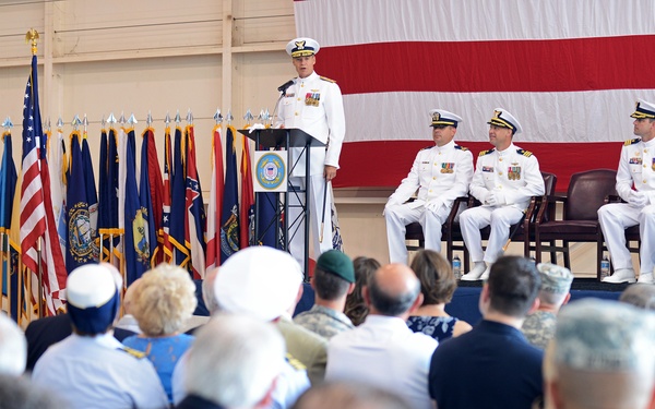 Coast Guard Air Station Savannah holds change of command ceremony