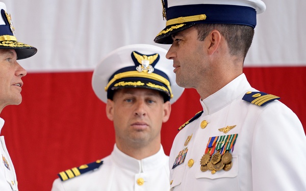 Coast Guard Air Station Savannah holds change of command ceremony