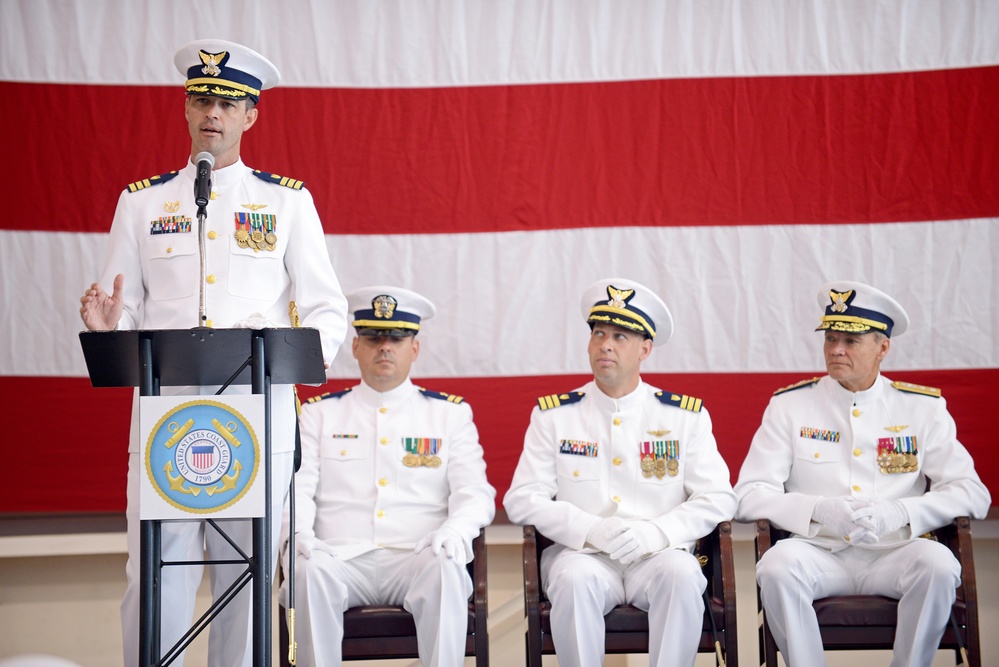 Coast Guard Air Station Savannah holds change of command ceremony