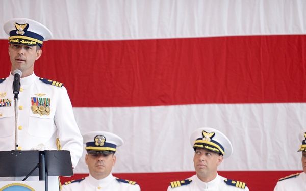 Coast Guard Air Station Savannah holds change of command ceremony