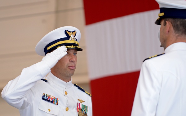 Coast Guard Air Station Savannah holds change of command ceremony
