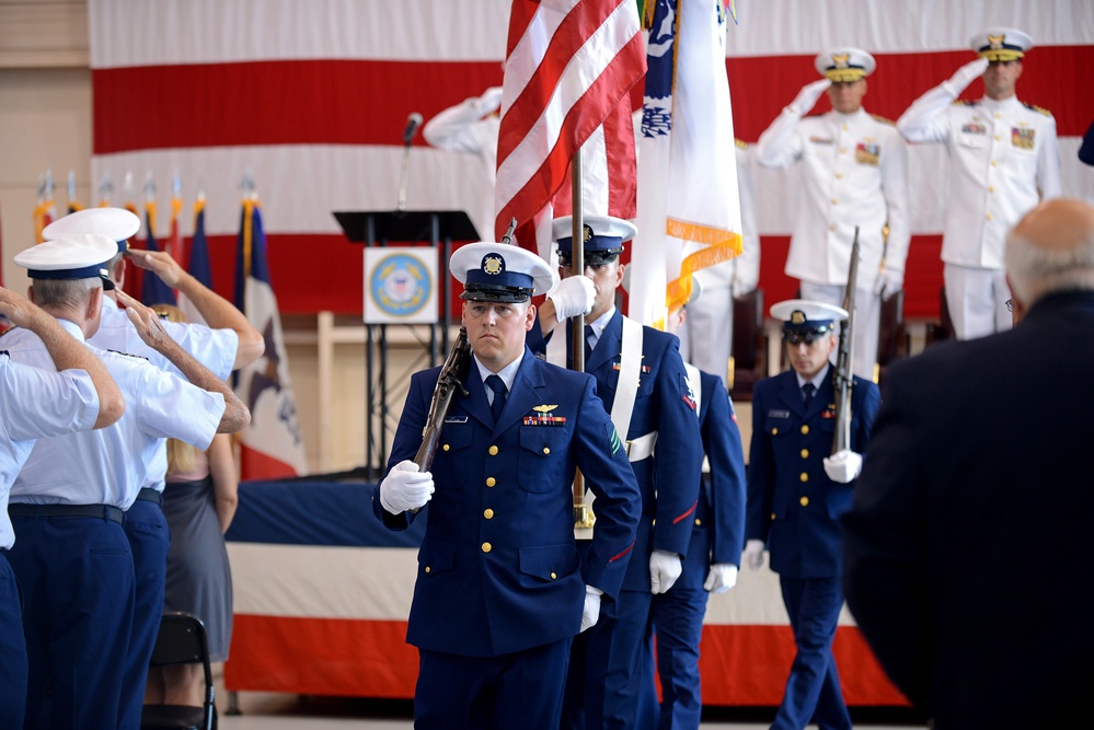 Coast Guard Air Station Savannah holds change of command ceremony