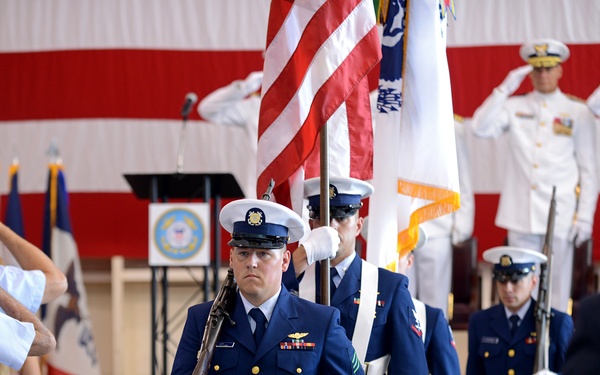 Coast Guard Air Station Savannah holds change of command ceremony