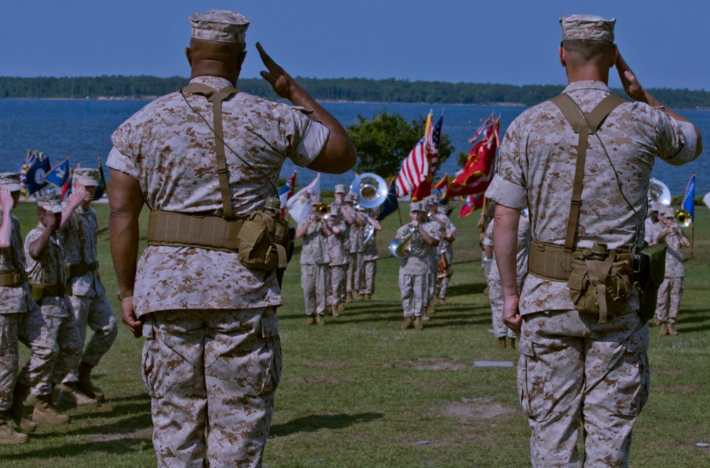 Change of command marks new leadership for CLR-2