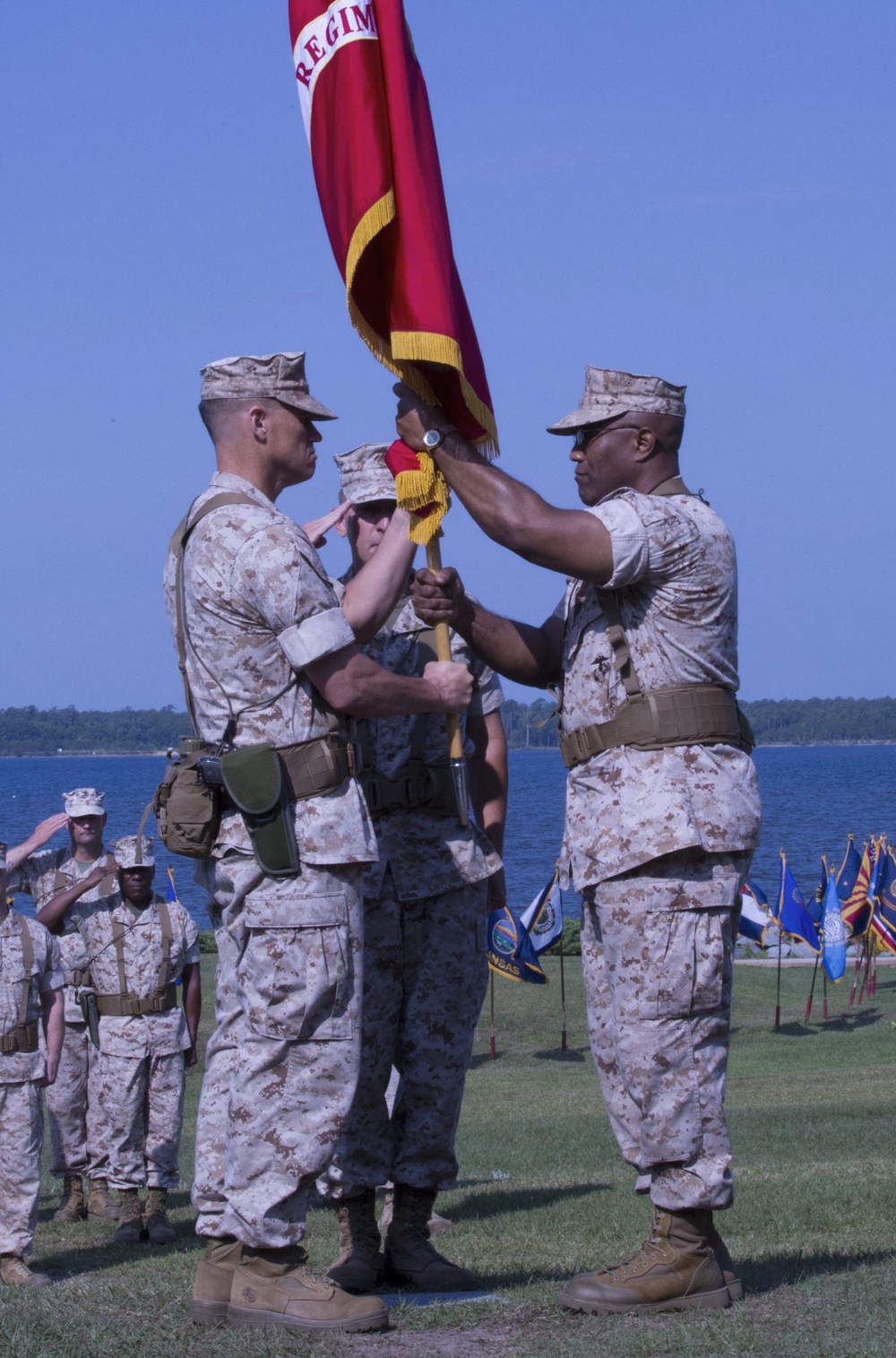 Change of command marks new leadership for CLR-2