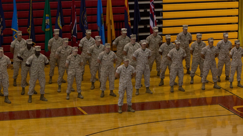 26th MEU Change of Command Ceremony
