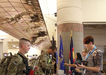 Missouri and Indiana National Guardsmen deploy