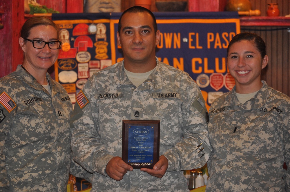 Civitans honor admirable Soldier volunteer