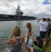 USS Ronald Reagan arrives for RIMPAC 2014