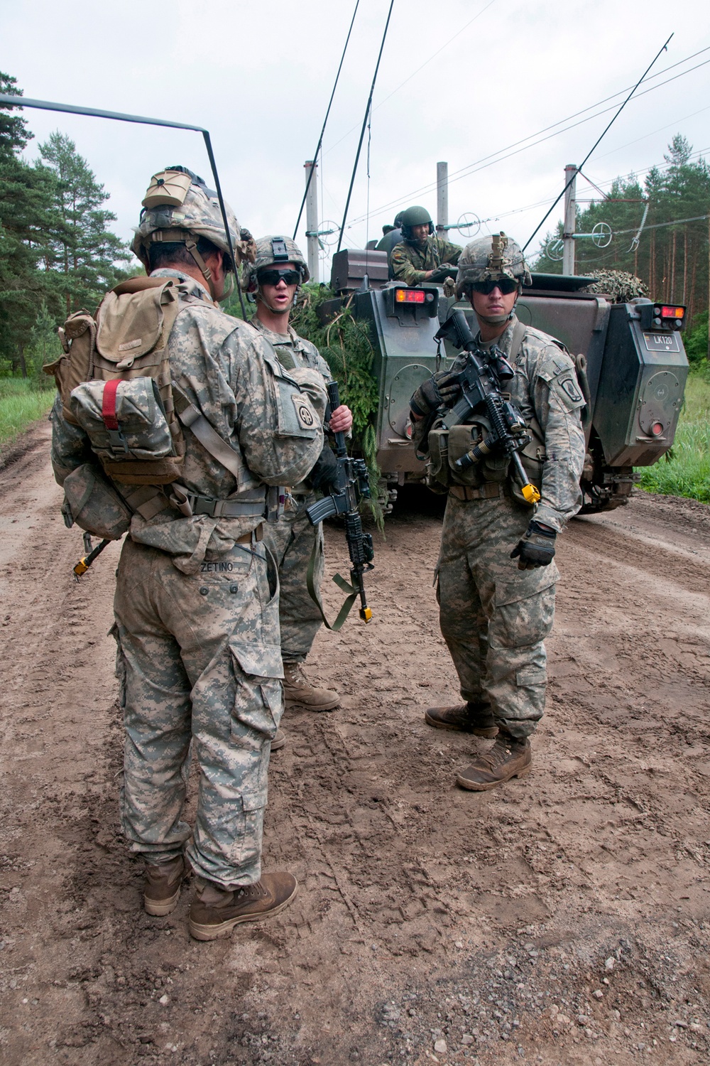 Paratroopers with the 173rd prepare to return home