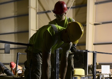 557th RED HORSE Airmen lay 'solid' foundation at Al Udeid