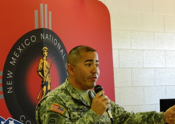 New Mexico National Guard educates Española youth against drugs, gangs
