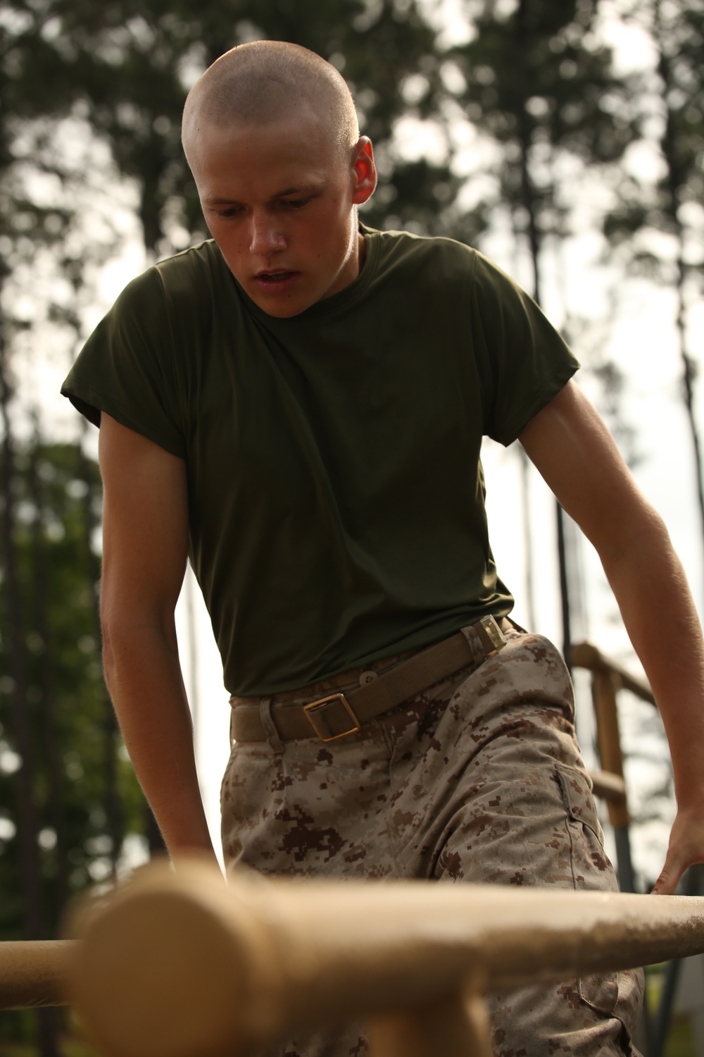 Chatham, Ohio, native training at Parris Island to become U.S. Marine