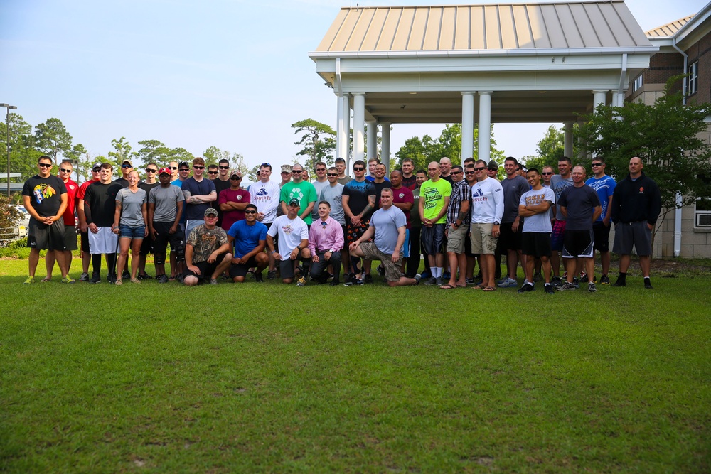 Medal of Honor recipient Cpl. Carpenter visits Camp Lejeune
