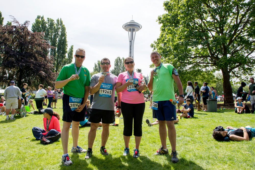 Northwest Sailors rock Seattle Rock 'n' Roll Marathon