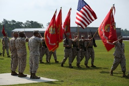 Hall passes legacy to Scott as MARSOC sergeant major