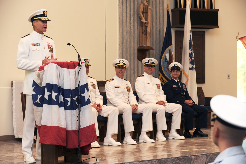 Coast Guard Maritime Force Protection Unit Kings Bay, Ga., holds change of command ceremony Friday