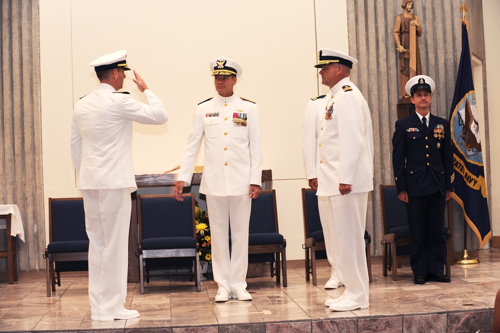 Coast Guard Maritime Force Protection Unit Kings Bay, Ga., holds change of command ceremony Friday