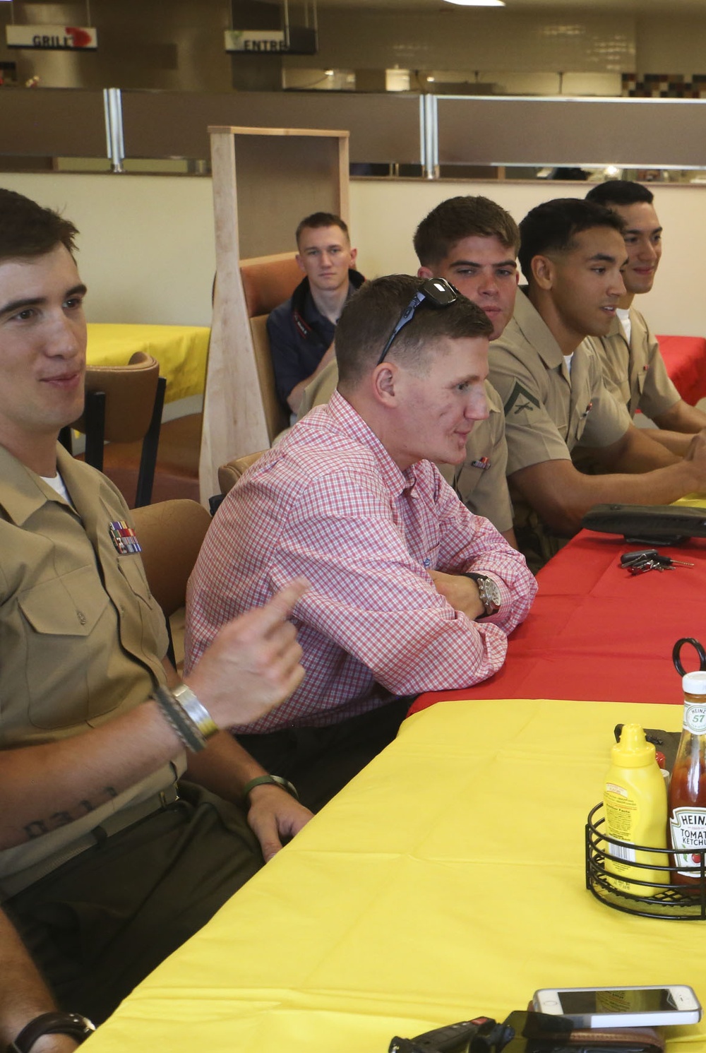 MoH recipient visits Marines at Camp Lejeune